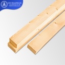 CCA Timber S4S ไม้สนแปรรูป 2'' × 4'' × 6 เมตร (45มม.×96มม.×6ม.)