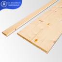 CCA Floorboard ไม้พื้นสน รางลิ้น 1'' × 4'' × 3 เมตร (20มม.×96มม.×3ม.)