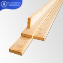 CCA Grooved Decking ไม้ระเบียงสนไสเซาะร่อง 1.5'' × 4'' × 3 เมตร (28มม.×96มม.×3ม.)