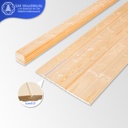 CCA Beams ไม้ฝาสน รางลิ้น ร่องวี 0.5'' × 4'' × 3 เมตร (13มม.×96มม.×3ม.)